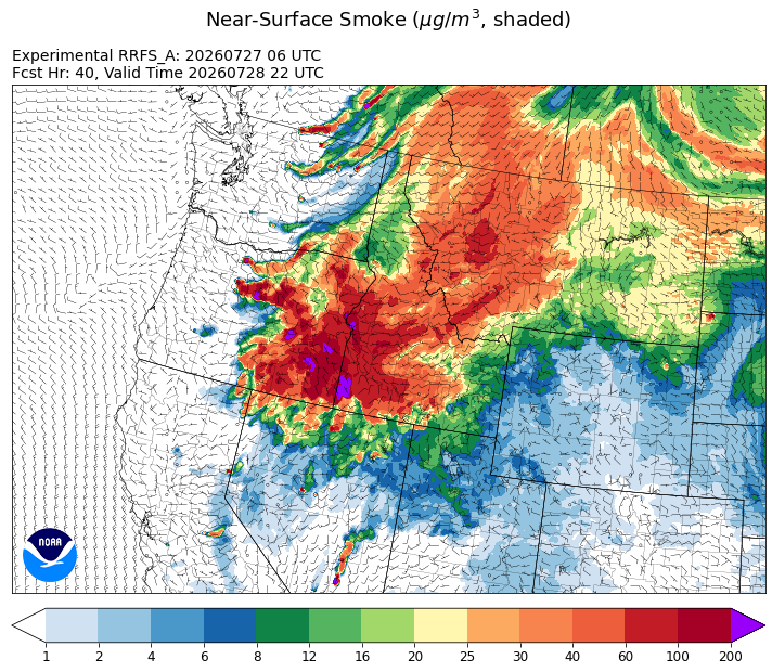 HRRR Smoke Model